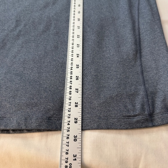 Avia Women's Athletic Performance 1/4 Zip Long Sleeve Pullover Grayish-Blue XL - Picture 10 of 12